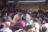 Jawaan Movie Team at Maddi Anjaneya Swamy Temple
